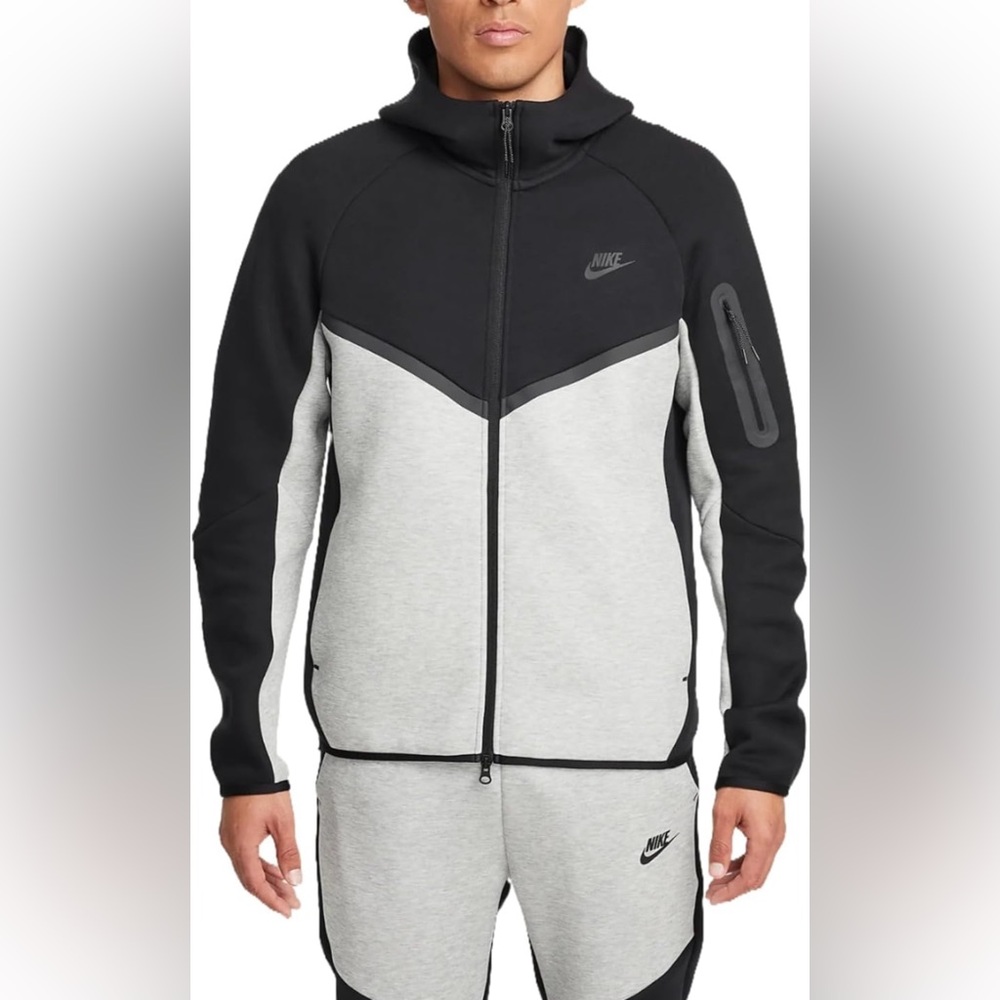 Nike Tech Men's Full-Zip Windrunner Hoodie - Size Small, NEW